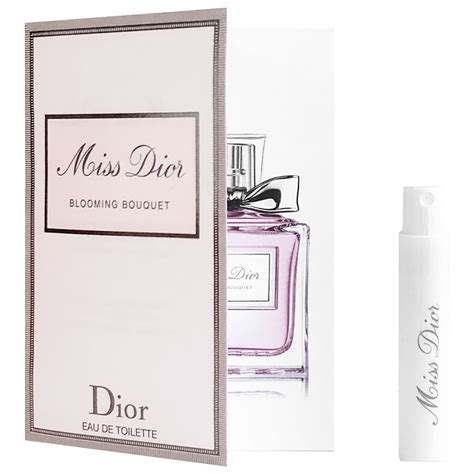 miss dior samples